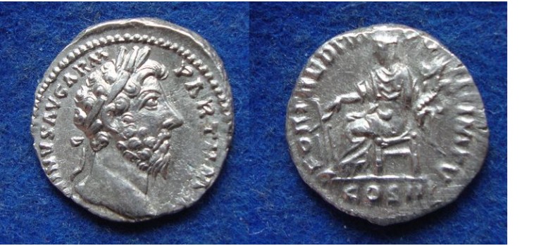 Marcus Aurelius - FORTUNA almost extremely fine! (ME1943)