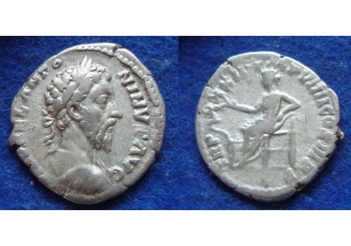 Marcus Aurelius - Salus buste niet in RIC! (ME1945)