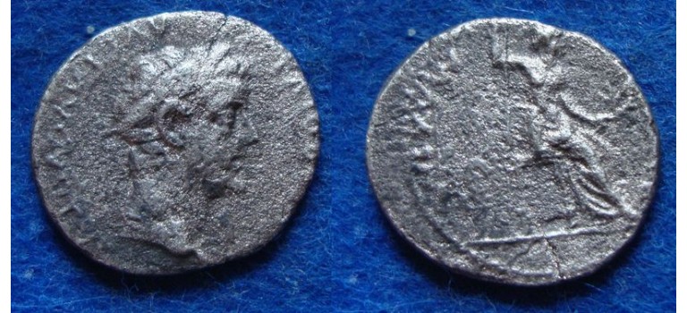 Tiberius - denarius Tribute Penny Bijbelse munt (s1972)