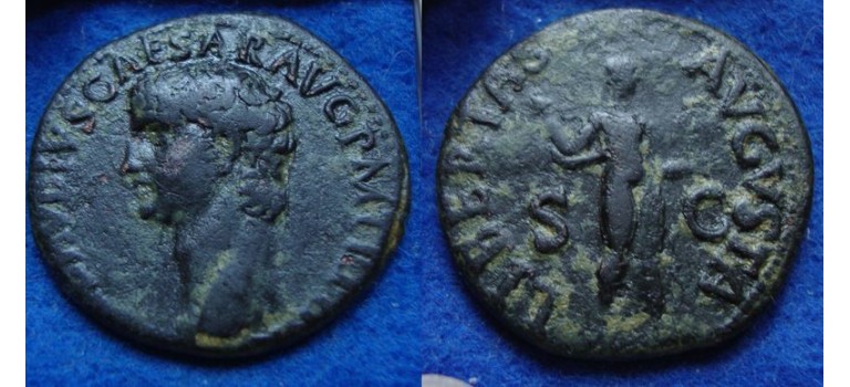 Claudius AS -  LIBERTAS AVGVSTA As (AP1925)