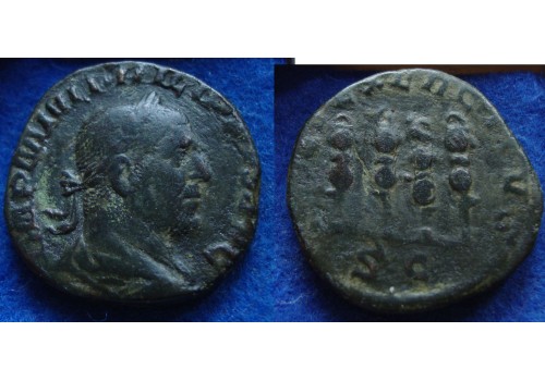 Philippus I - Sestertius 4 Standaards (AP1930)
