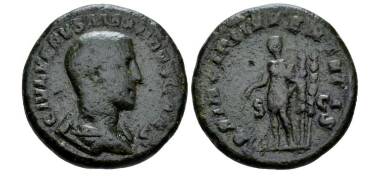 Maximus - son of Maximinus AS scarce  (AP1931)