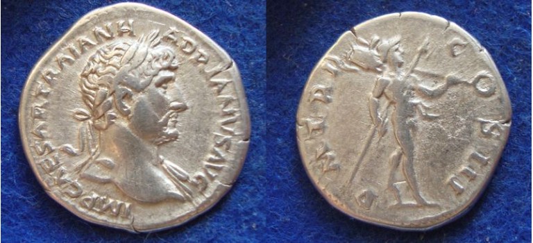 Hadrian  - denarius MARS (AP1938)