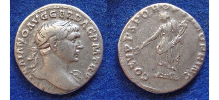 Trajanus- denarius Felicitas (AP1942) Trajanus- denarius Felicitas (AP1942)