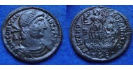 Constantius II - Fel Temp emperor on galley Thessalonica! scarce(MA1930)