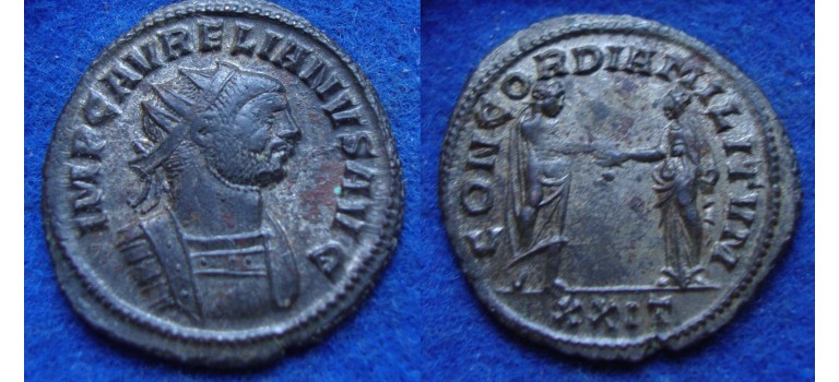 Aurelianus Concordia silvered! EF