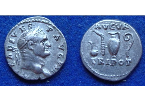 Vespasianus  - AVGVR TRIPOT prachtig! (MA1934)
