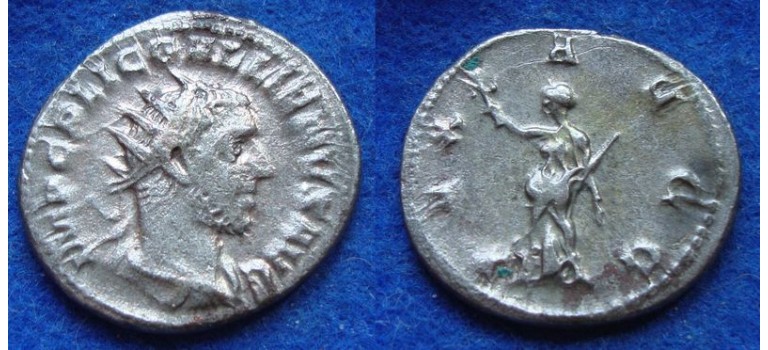 Gallienus -  PAX AVGG first emission, rare! (MA1942)