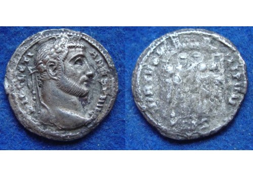 Diocletianus - ARGENTEUS Siscia zeldzaam (MA1943)