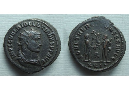 Diocletianus - Antoninianus JUPITER en Hercules! (JA2109)