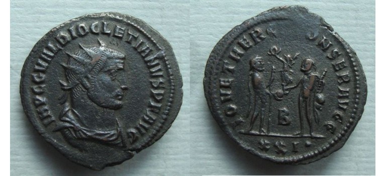 Diocletianus - Antoninianus JUPITER en Hercules! (JA2109)