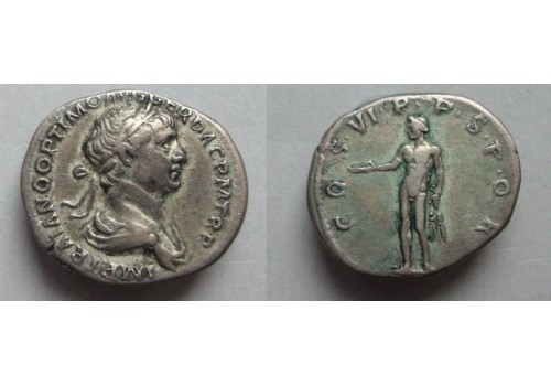 Trajanus - denarius GENIUS (JA21139)