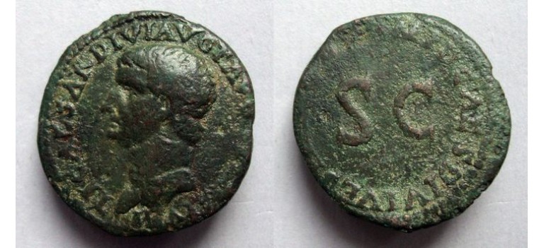 Tiberius - AS restitutiemunt! (JA21154)