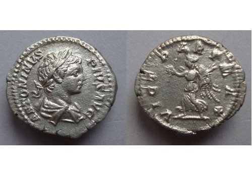 Caracalla-  Antoninianus VICT PART MAX schaars en interessant! (JA2114)