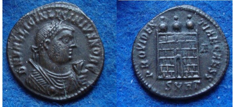 Licinius II - Kamppoort  ZELDZAAM! (D1849)