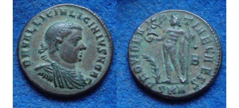 Licinius II - Jupiter Nicomedia mooie buste zeldzaam (D1851)