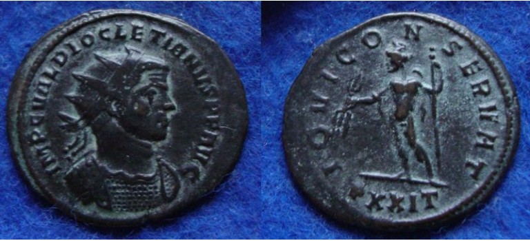 Diocletian - Antoninianus JUPITER! (D1865)