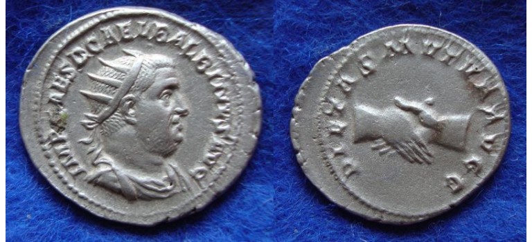 Balbinus - PIETAS zeldzame keizer, bijna prachtig!!!!!! (F1928)