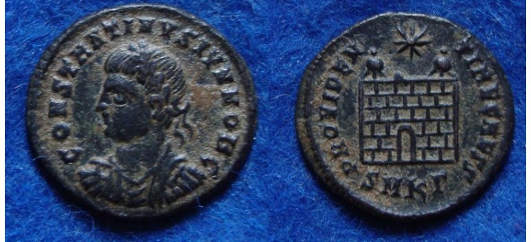 Constantine II -  Campgate Trier Cyzicus (F1929)