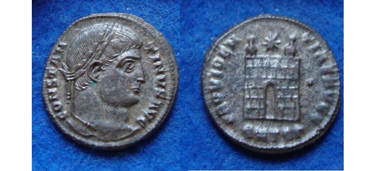 Constantine I -  Campgate silvered (JA1905)