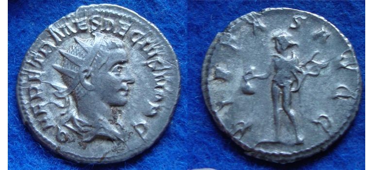 Herennius Etruscus - MERCURY rare! (JA1918)