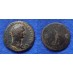 Domitianus - Victoria met legioensadelaar zeldzaam (MA1910)