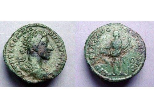 Commodus - dupondius LIBERTAS (F2110) Commodus - dupondius LIBERTAS (F2110)