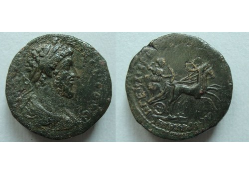Commodus - Artemis met herten-tweespan ZELDZAAM en bijzonder! (F21136) Commodus - Artemis met herten-tweespan ZELDZAAM en bijzonder! (F21136)