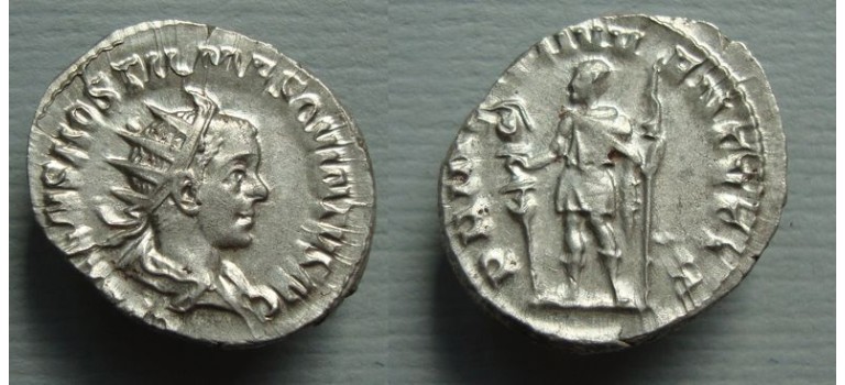 Hostilianus - zeldzame keizer! (F21138)