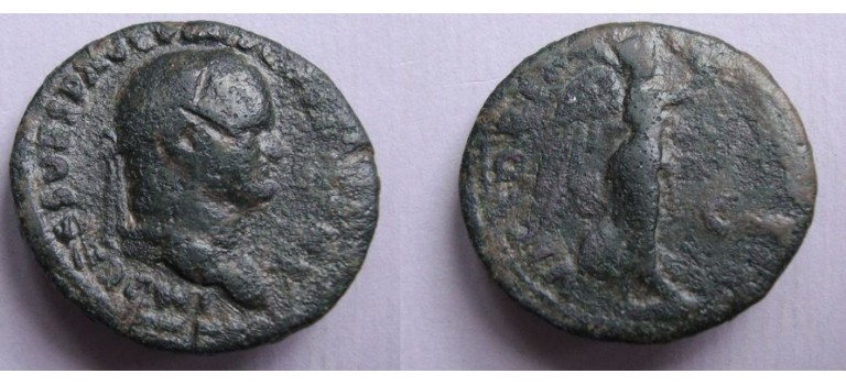 Vespasianus - victoria avgvst  AS zeldzaam AS (F2116)