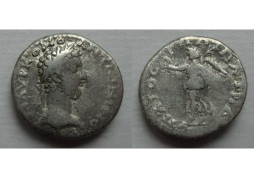 Commodus - Drachme Nike zeer zeldzaam!  (F2189)