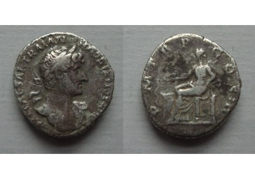 Hadrianus  - SALUS denarius (F2194)