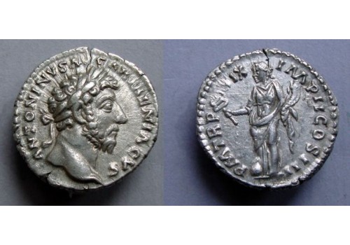 Marcus Aurelius- denarius FELICITAS prachtig! (JA21161) Marcus Aurelius- denarius FELICITAS prachtig! (JA21161)