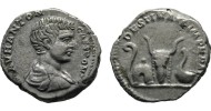 Caracalla-  Denarius DESTINATO IMPERAT laatste uitgave als CAESAR! (au1725)