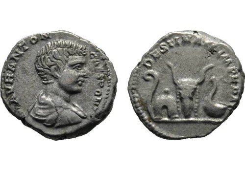 Caracalla-  Denarius DESTINATO IMPERAT laatste uitgave als CAESAR! (au1725)