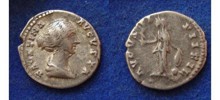 Faustina jr - denarius Venus (ME1804) Faustina jr - denarius Venus (ME1804)