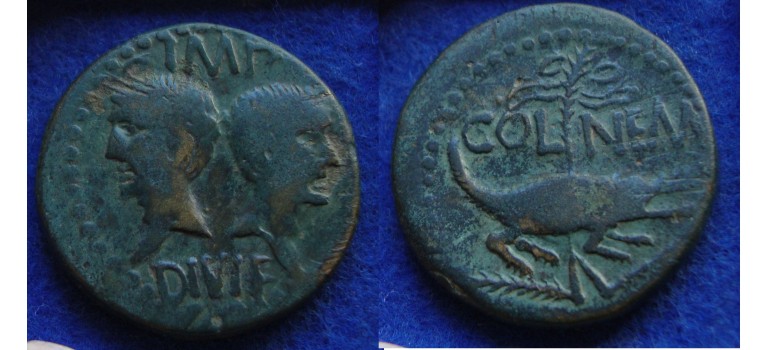 Augustus and Agrippa AS crocodile (ME1806)