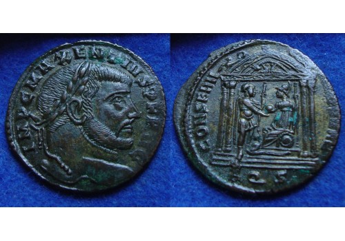 Maxentius - Temple as minted BEAUTY! (ME1820) Maxentius - Temple as minted BEAUTY! (ME1820)