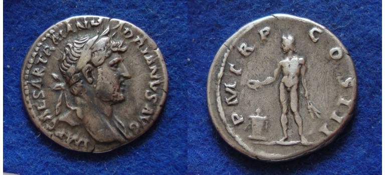 Hadrianus  - GENIUS denarius (ME1827)