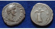 Antoninus Pius - MODIUS denarius schaars (ME1828)