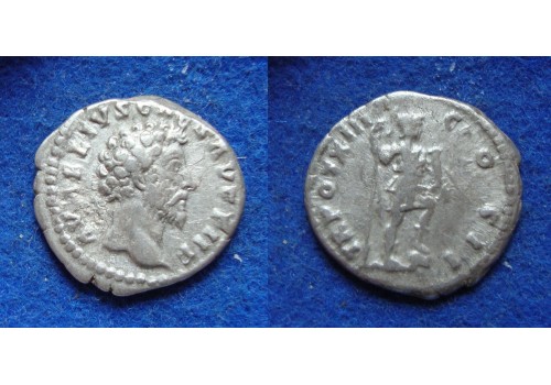 Marcus Aurelius - VIRTVS denarius (ME1831)