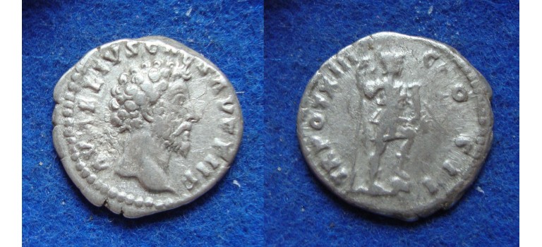 Marcus Aurelius - VIRTVS denarius  (ME1831)
