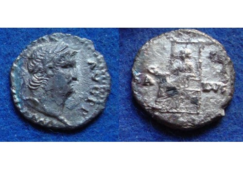 Nero - denarius salus zeldzaam! (D1817)