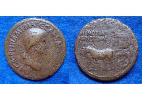 Agrippina I - Sestertius, moeder van Caligula ! (D1818)