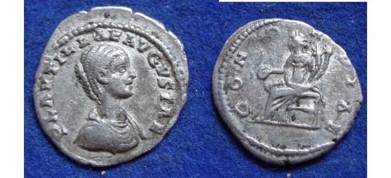 Plautilla - scarce empress CONCORDIAE! (D1823)
