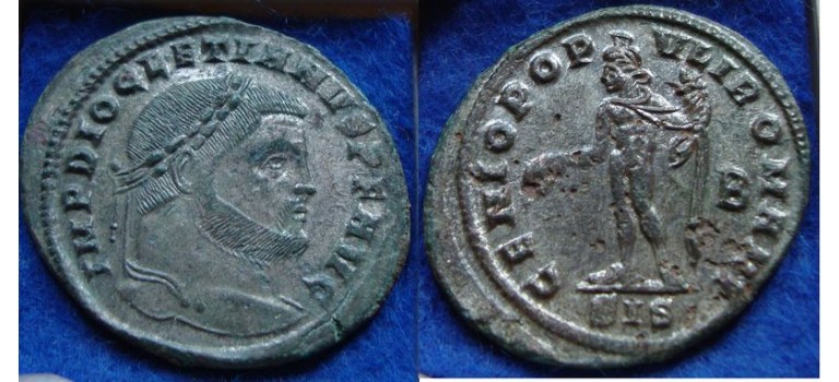 Diocletianus - Genio SISCIA VERZILVERD! (N1813)