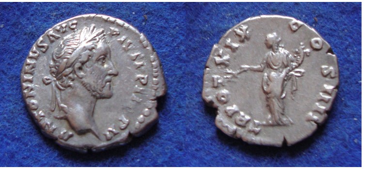 Antoninus Pius- denarius PAX (N1817)