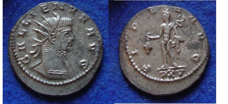Gallienus -  Mercurius mooi portret!!! (N1820)