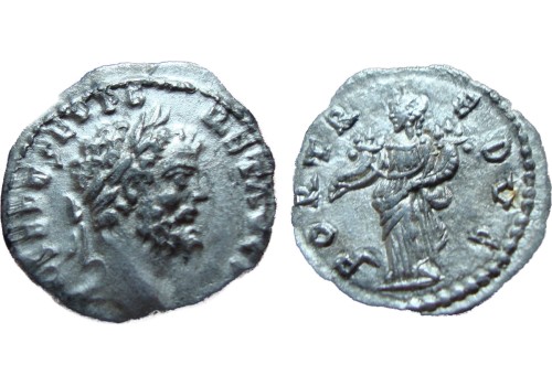 Septimius Severus - Fortuna extreem zeldzaam niet in RIC (S1734)