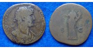 Hadrianus  - MONETA sestertius (AU1906)
